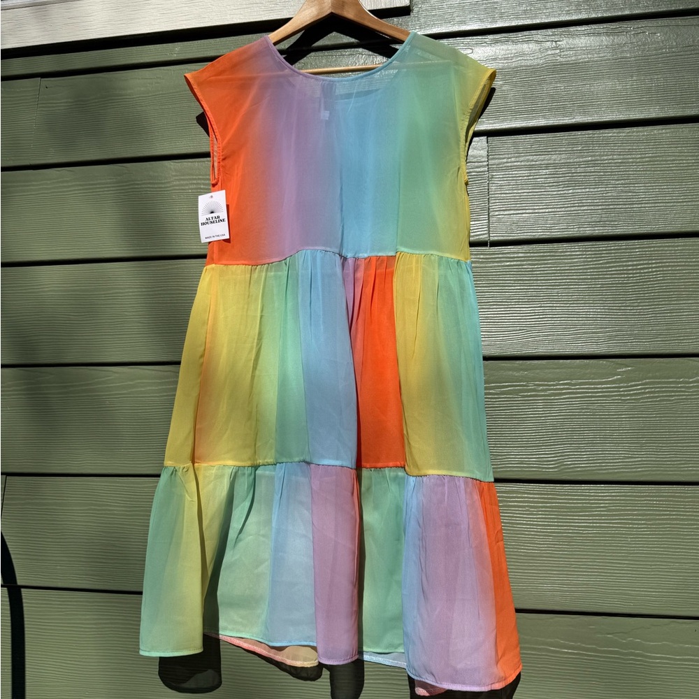 Altar PDX houseline dress in sunrise